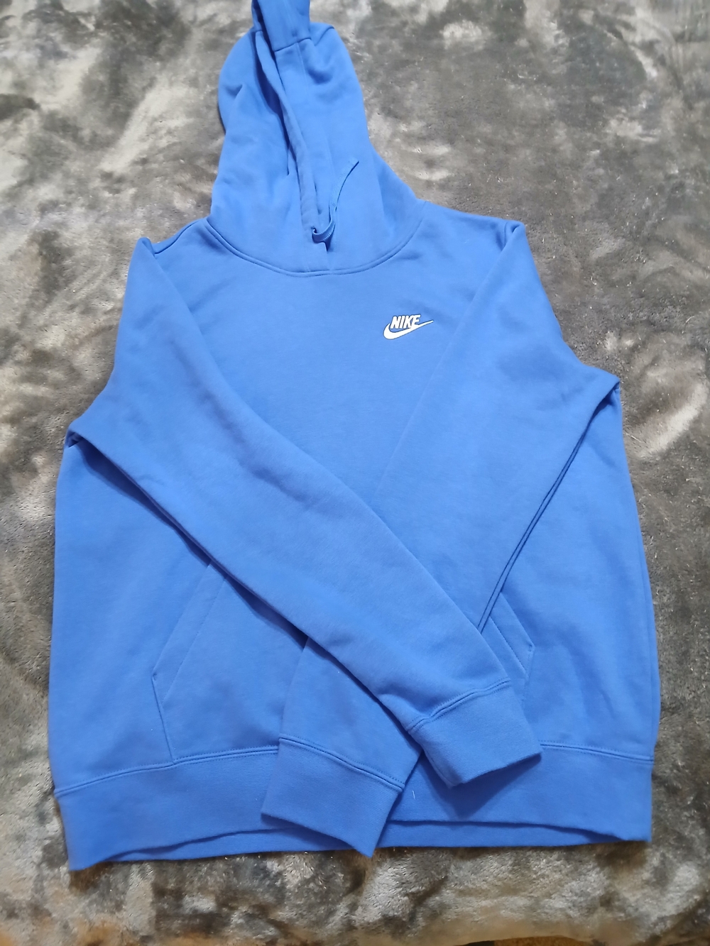 Nike Women's Blue Hoodie Sweater